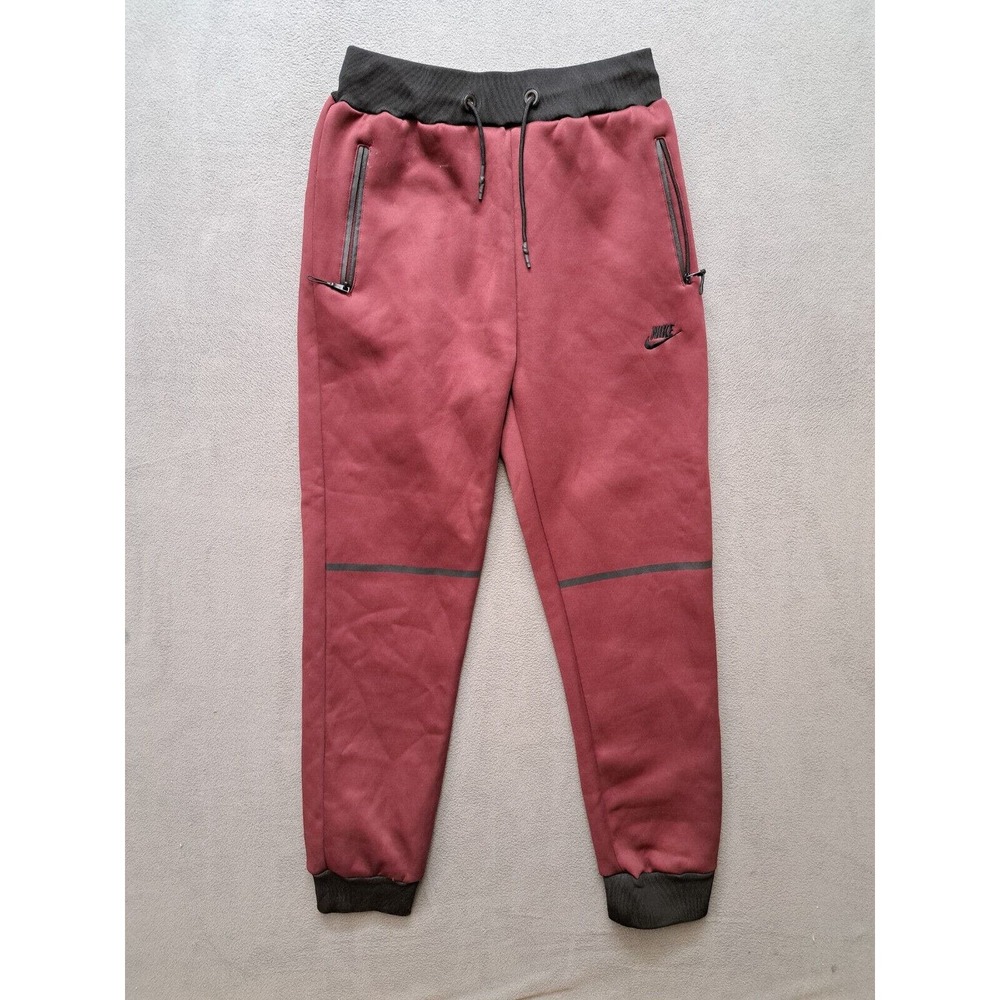 Vintage Nike Track Sweatpants 2XL Maroon